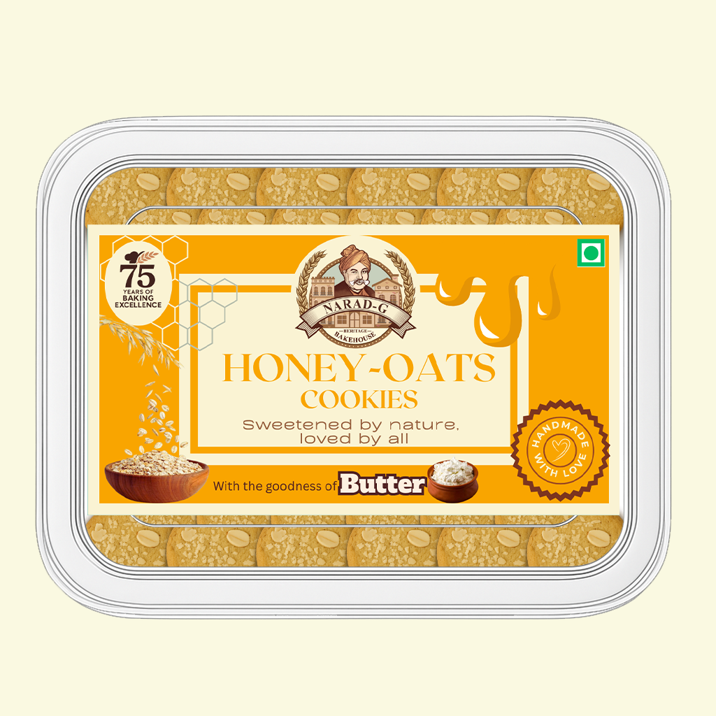 Honey Oats Cookies