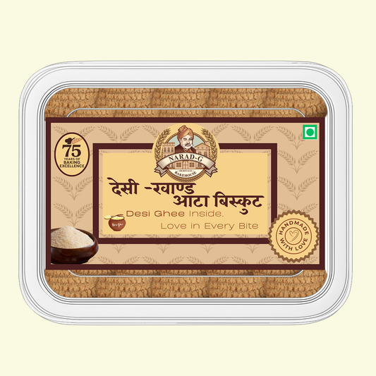 Desi Khand Atta Biscuits